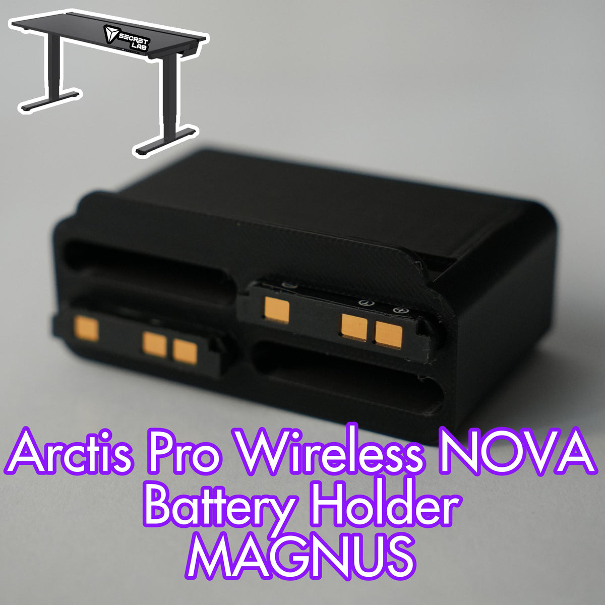 Arctis Pro Wireless NOVA Secretlab Battery Holder MAGNUS