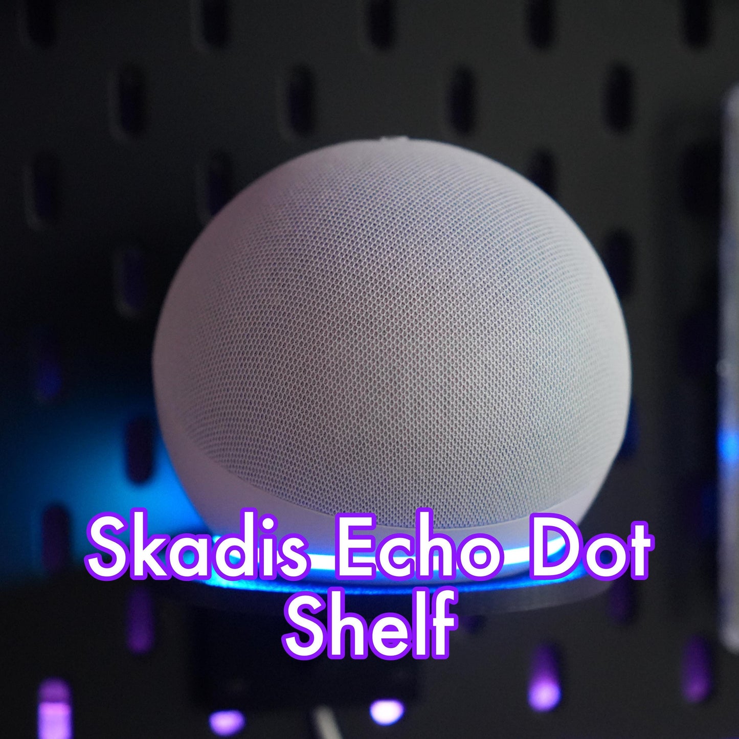Ikea Skadis/Uppspel Echo Spot/Dot/G Home Holder