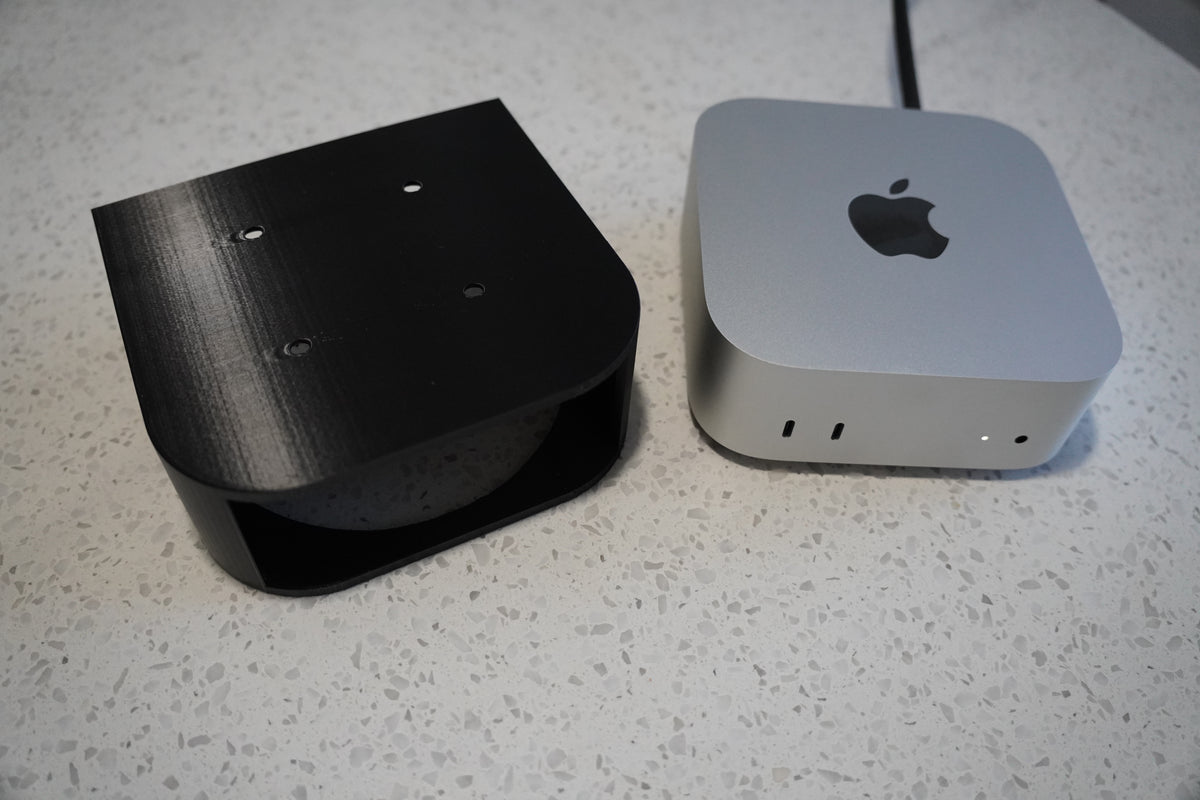 Under-desk mount for Apple Mac mini M4 (2024)