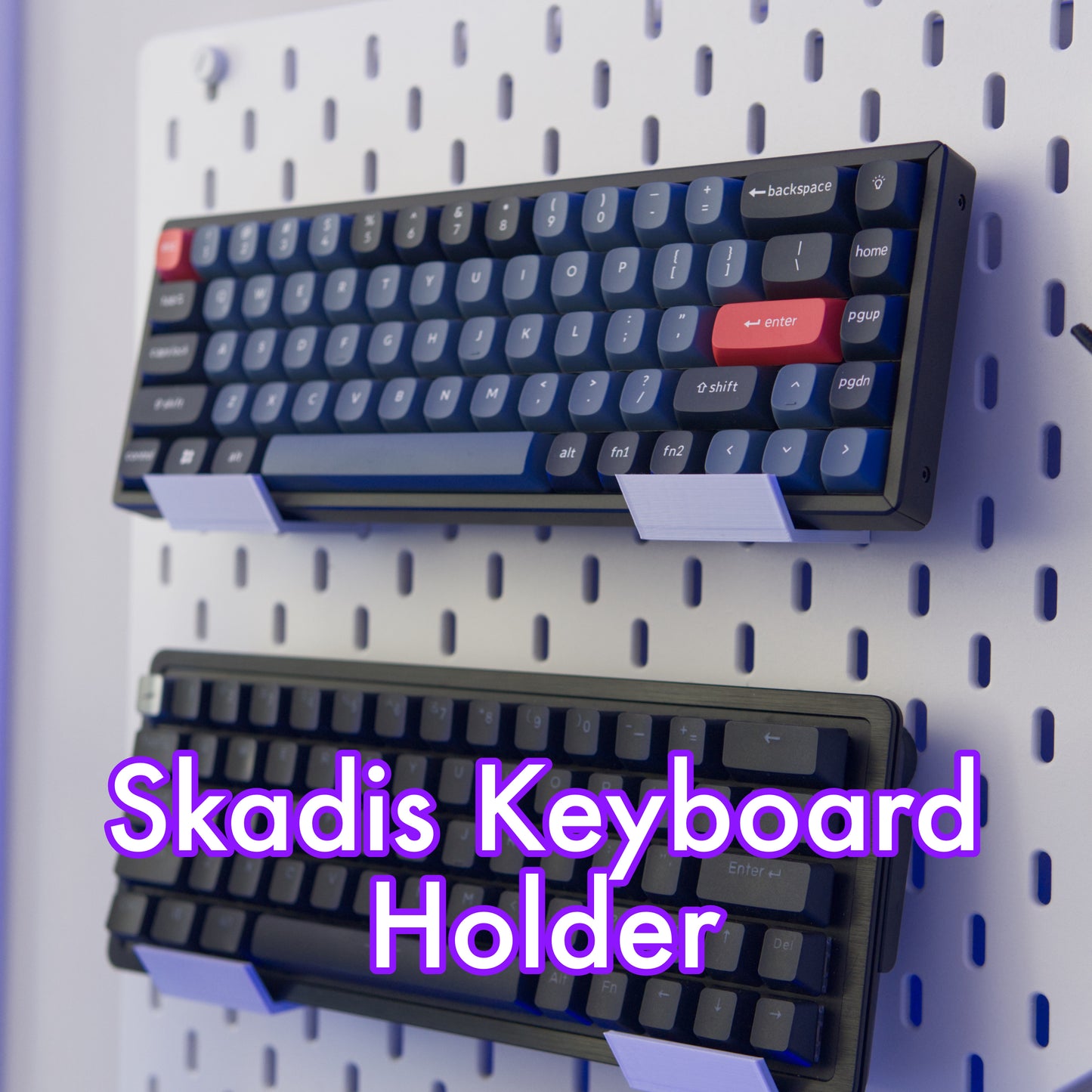 Ikea Skadis/Uppspel Keyboard Holder Set