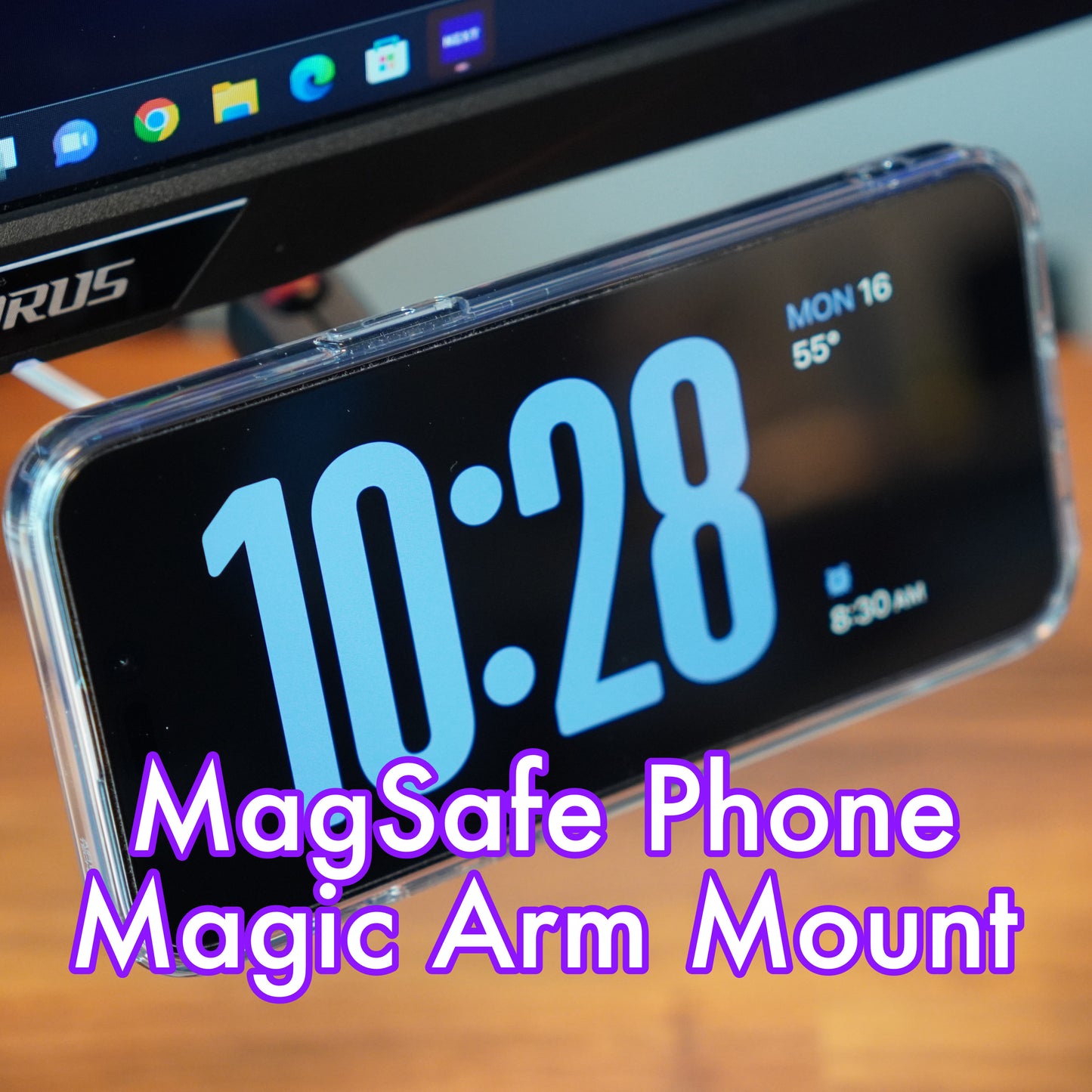 MagSafe Phone Magic Arm/Tripod (1/4"-20) Mount
