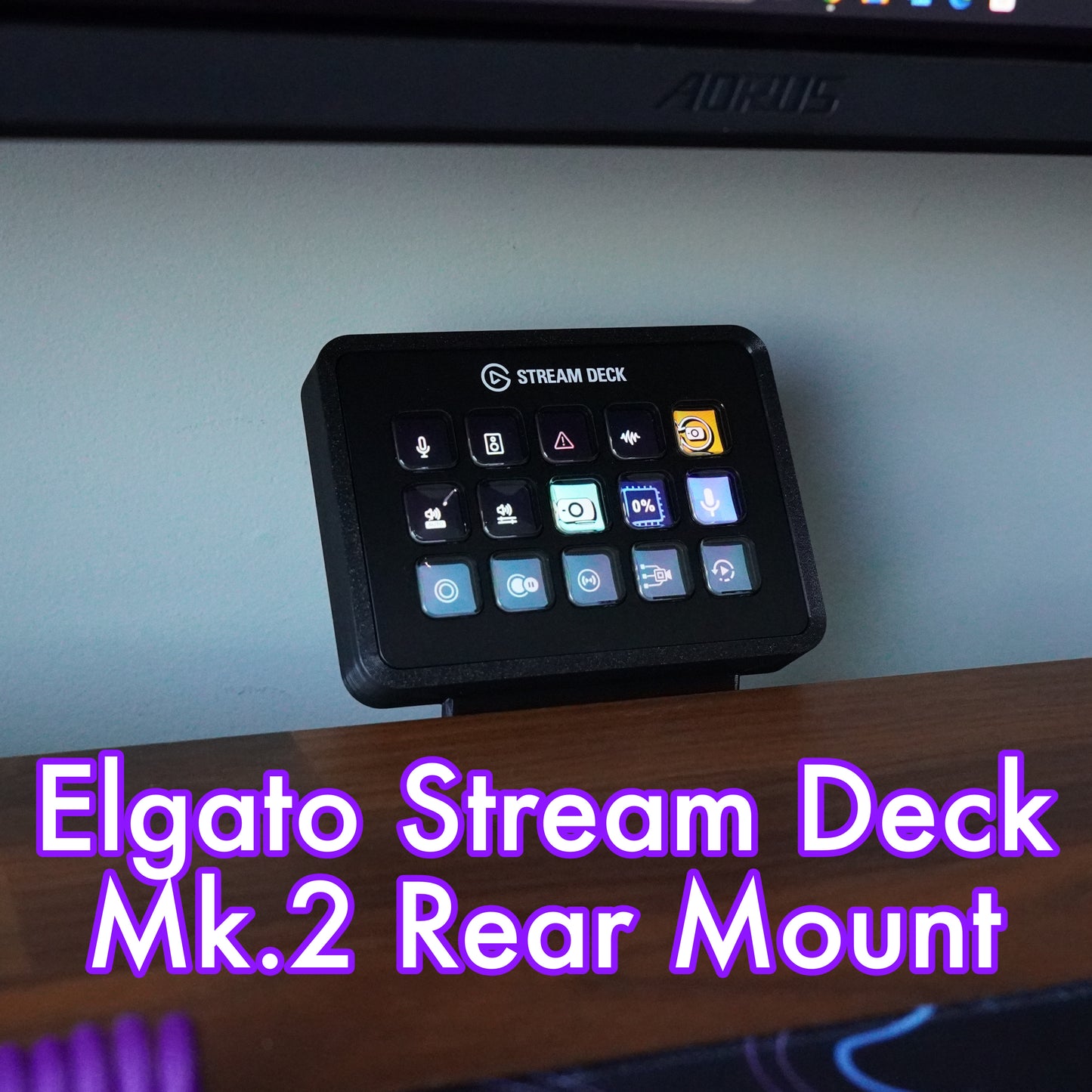 Stream Deck Mk.2 REAR Mount