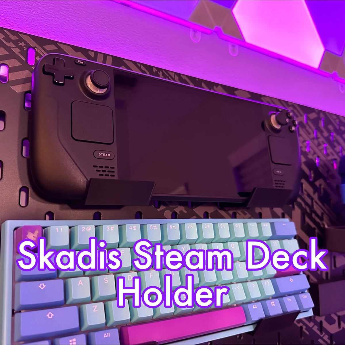 Ikea Skadis/Uppspel Steam Deck Holder Set