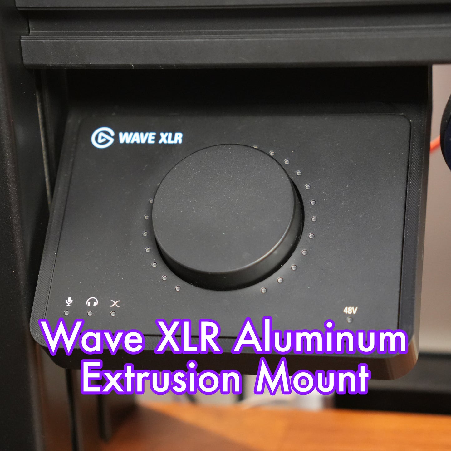 Aluminum Extrusion Elgato Wave XLR Mount