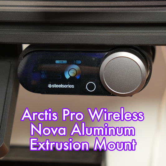 Aluminum Extrusion Arctis Pro Wireless Nova Mount