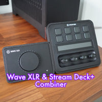 Elgato Stream Deck + and Wave XLR Combiner