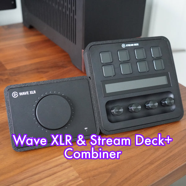 Elgato Stream Deck + and Wave XLR Combiner