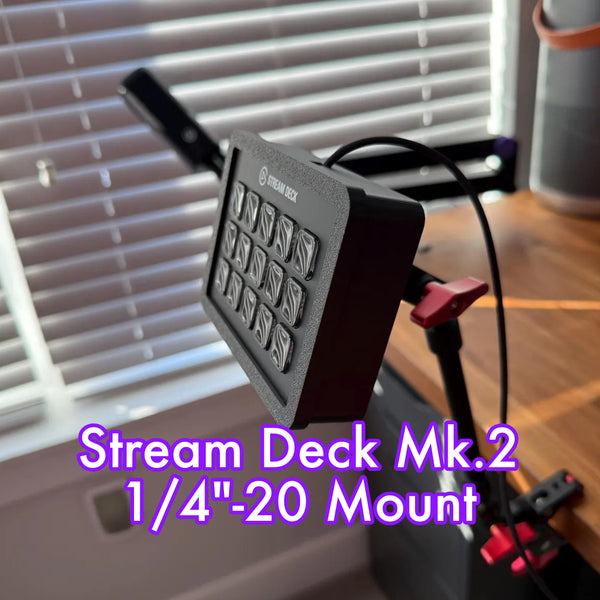Stream Deck Mk.2 1/4"-20 Mount