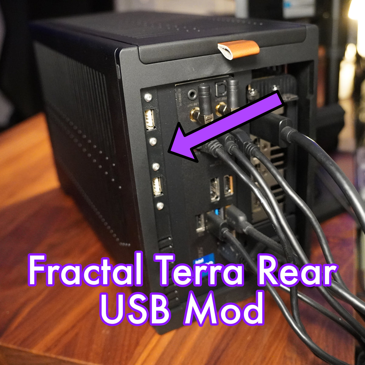 Fractal Terra Rear USB Expansion Plate