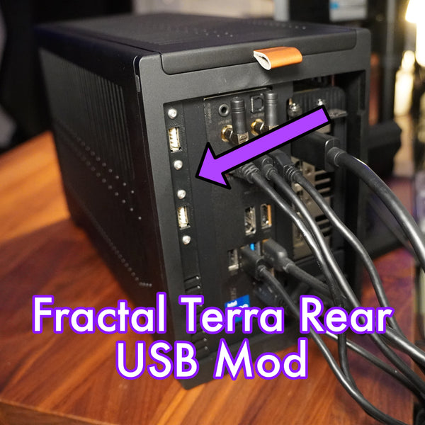 Fractal Terra Rear USB Expansion Plate