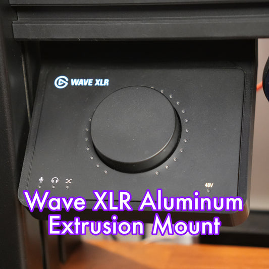 Aluminum Extrusion Elgato Wave XLR Mount
