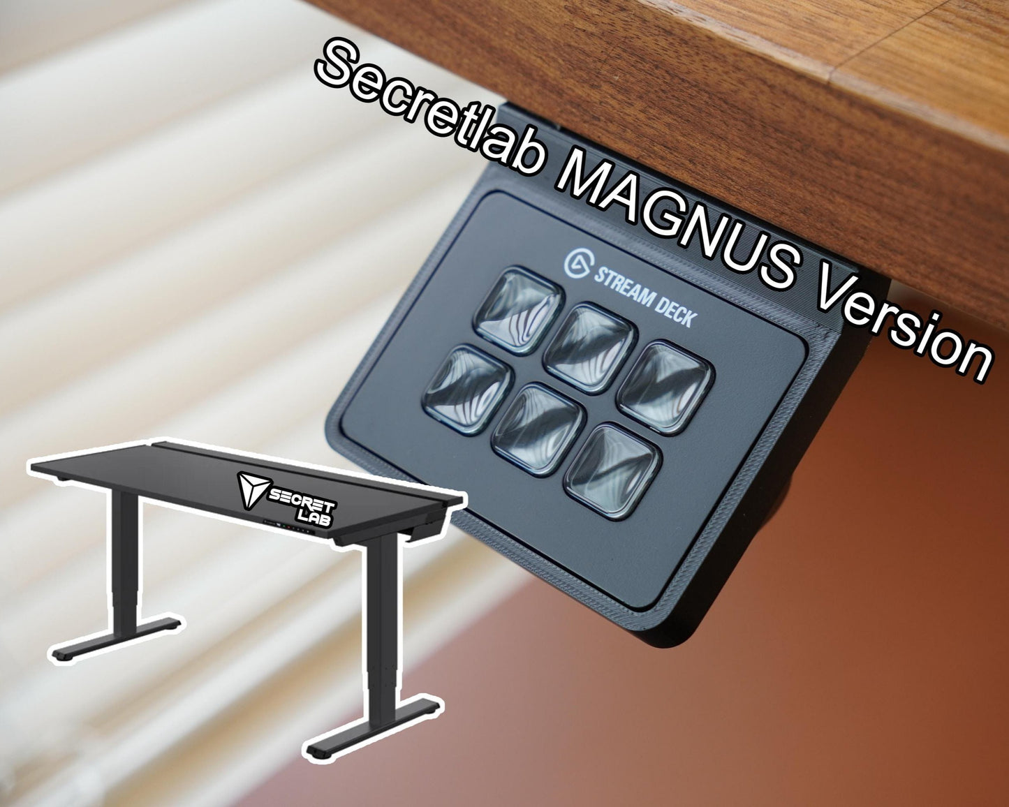 Stream Deck Mini Mount MAGNUS VERSION