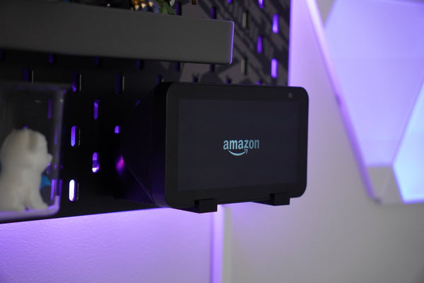 Echo Show 5 holder for IKEA SKÅDIS and UPPSPEL pegboards