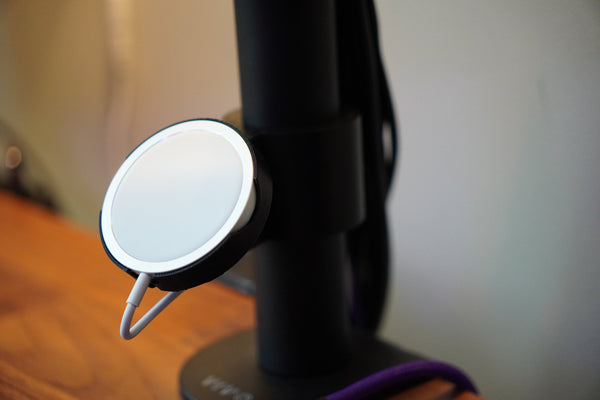 MagSafe monitor arm clamp mount