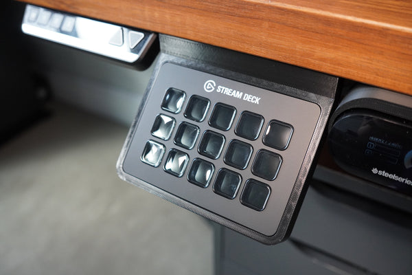 Under-Desk Mount for Elgato Stream Deck Mk.2
