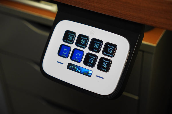 Under-Desk Mount for Elgato Stream Deck Neo