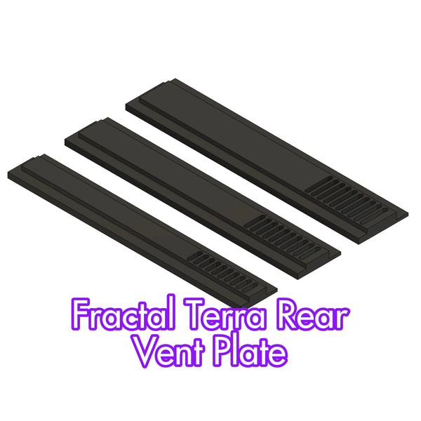 Fractal Terra Rear Blank Plate